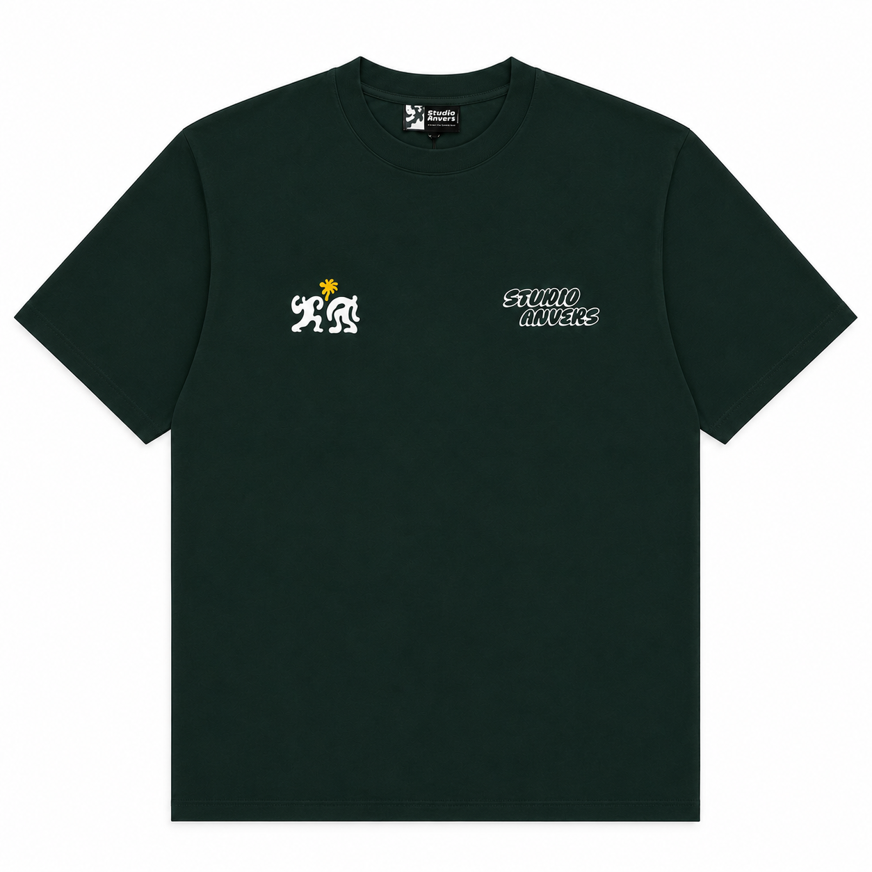 under the same sun tee - Groen