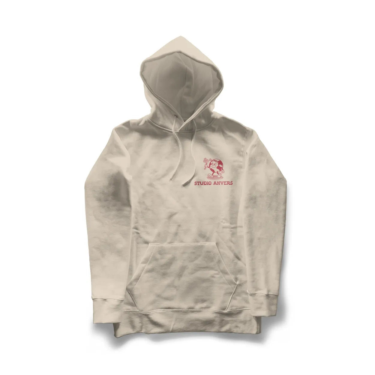 Planet earth hoodie - whitecap grey