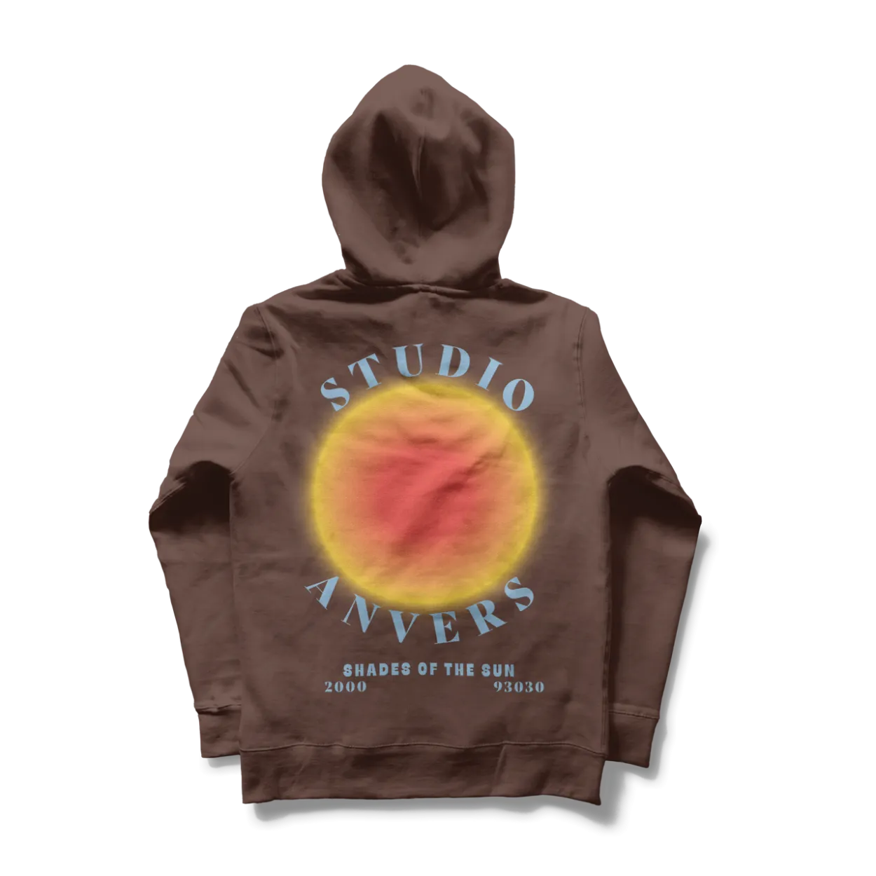 Shades of the sun hoodie - brown