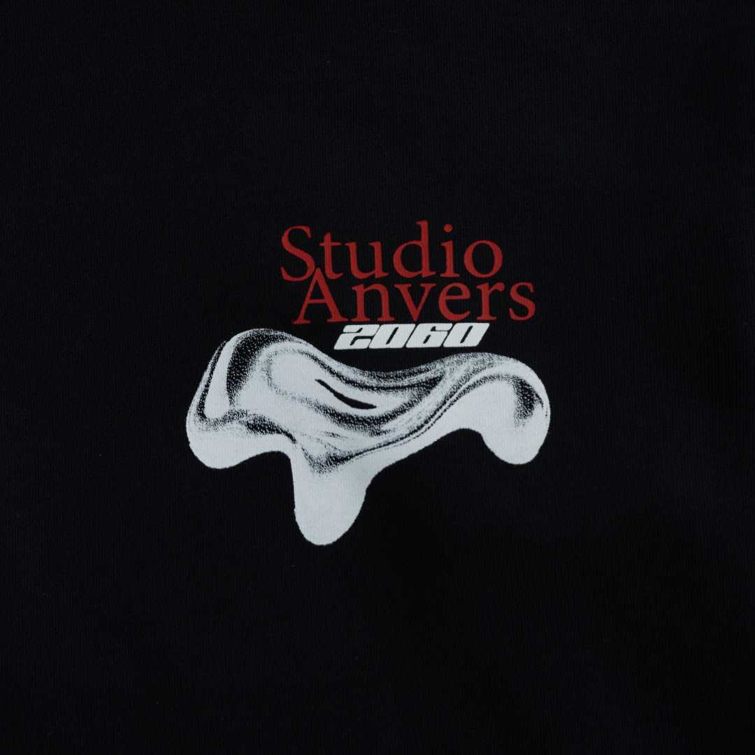 Chrome waves hoodie - Phantom