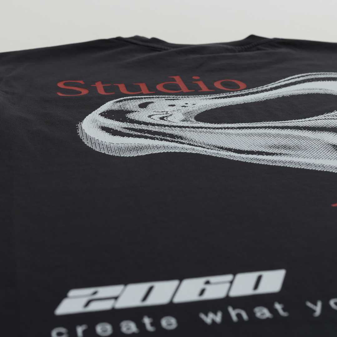 Chrome waves tee - Phantom