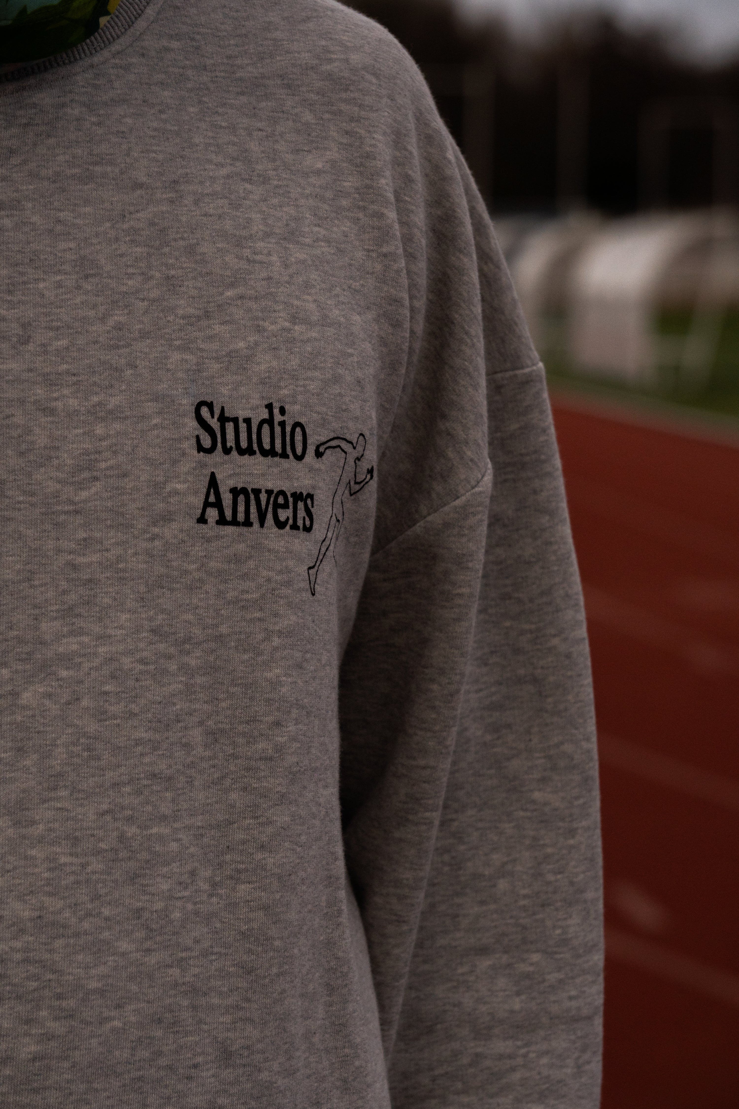 Reflection crewneck - grey - Studio Anvers