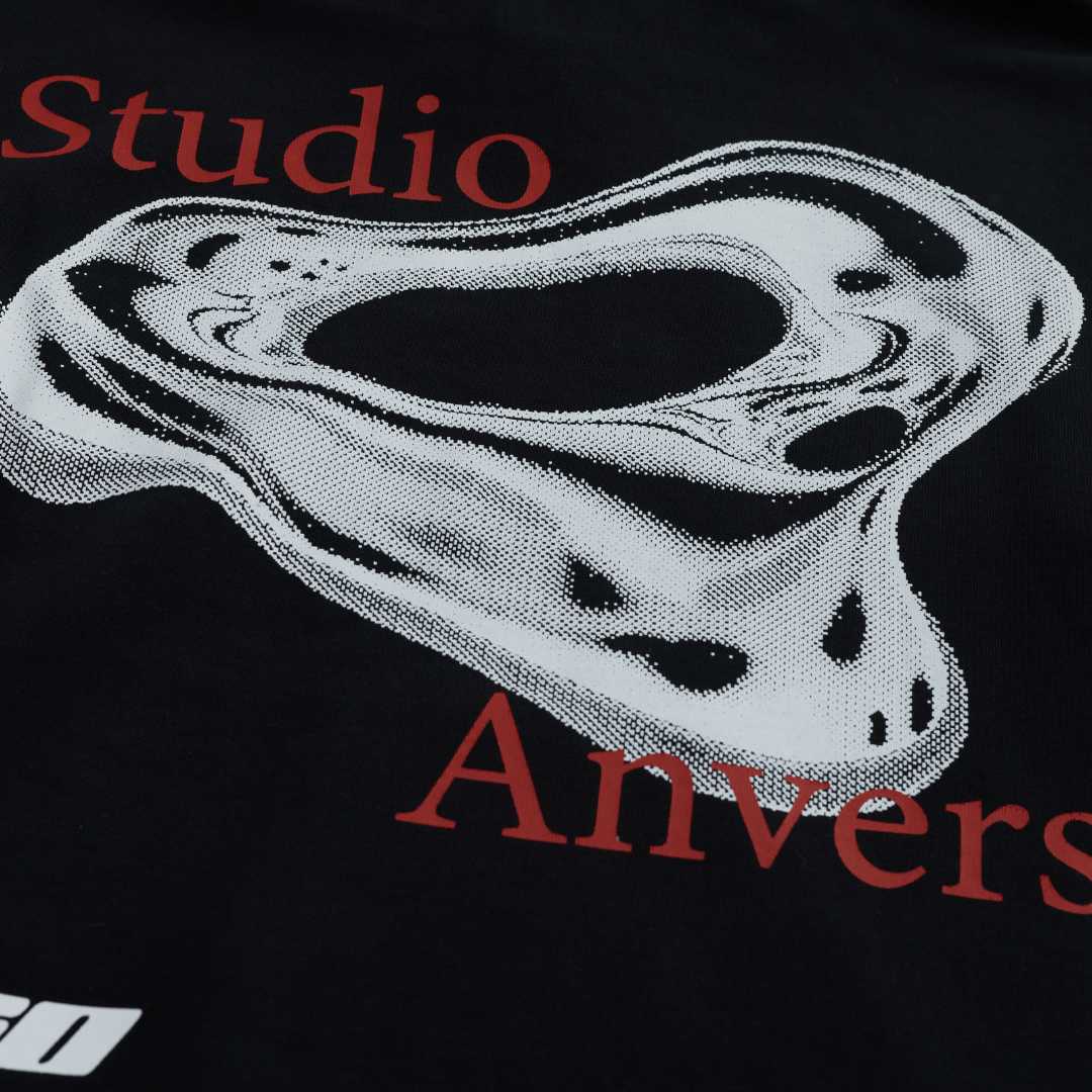 Chrome waves hoodie - Phantom