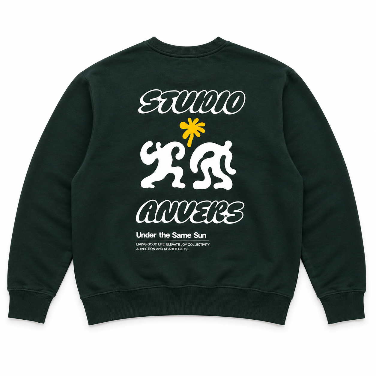 under the same sun crewneck - Green
