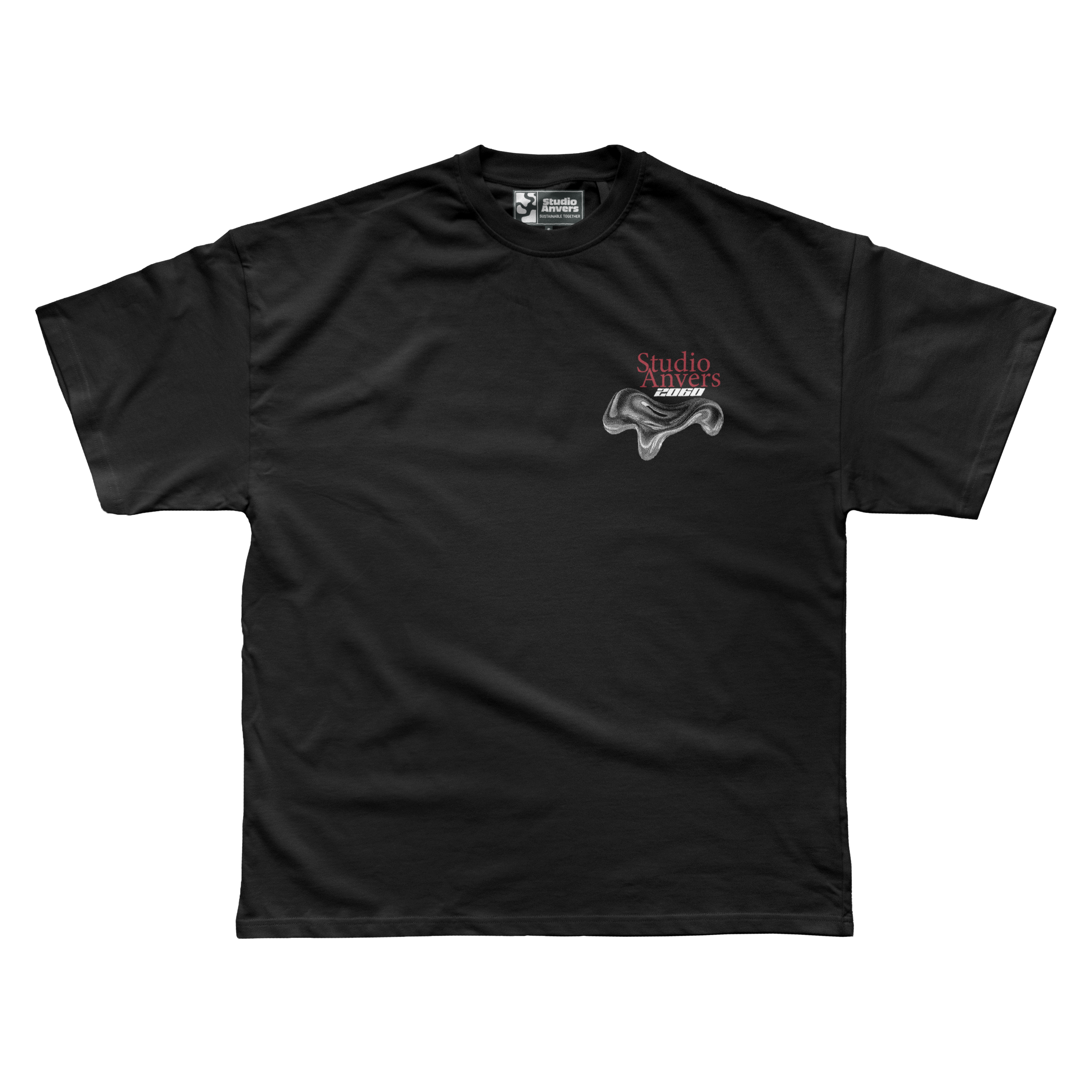 Chrome waves tee - Phantom
