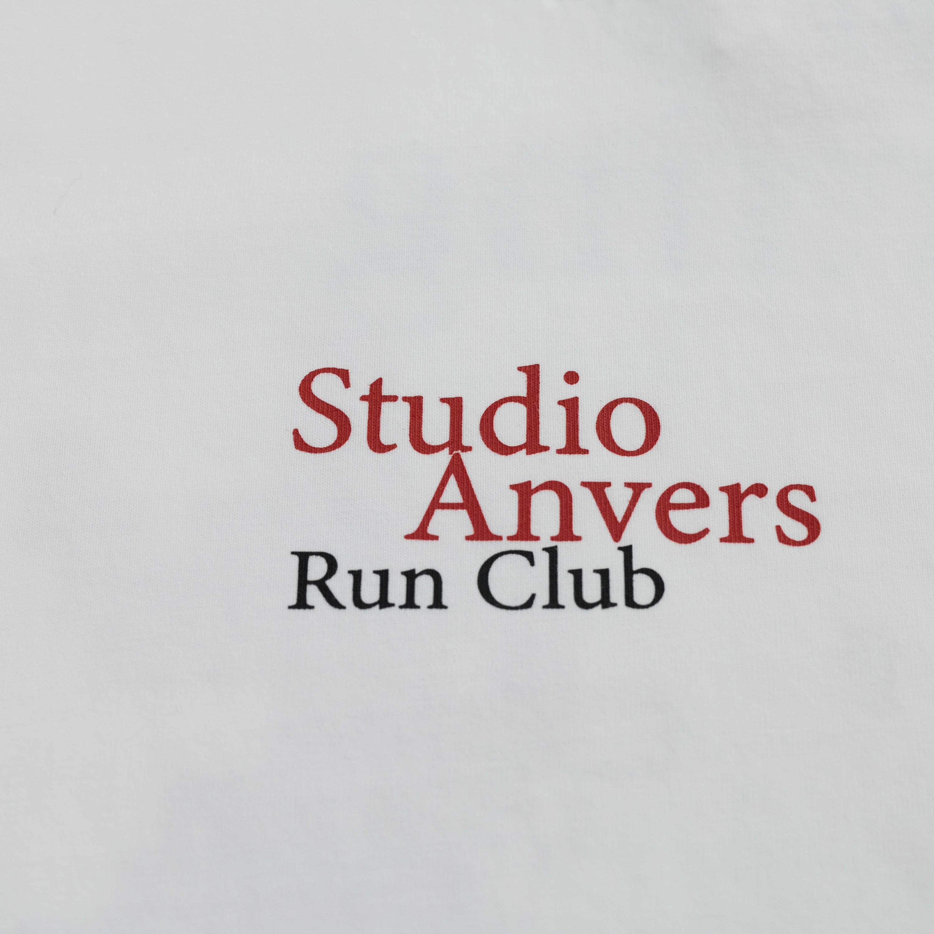 T-shirt « Courir en amour » – Blanc