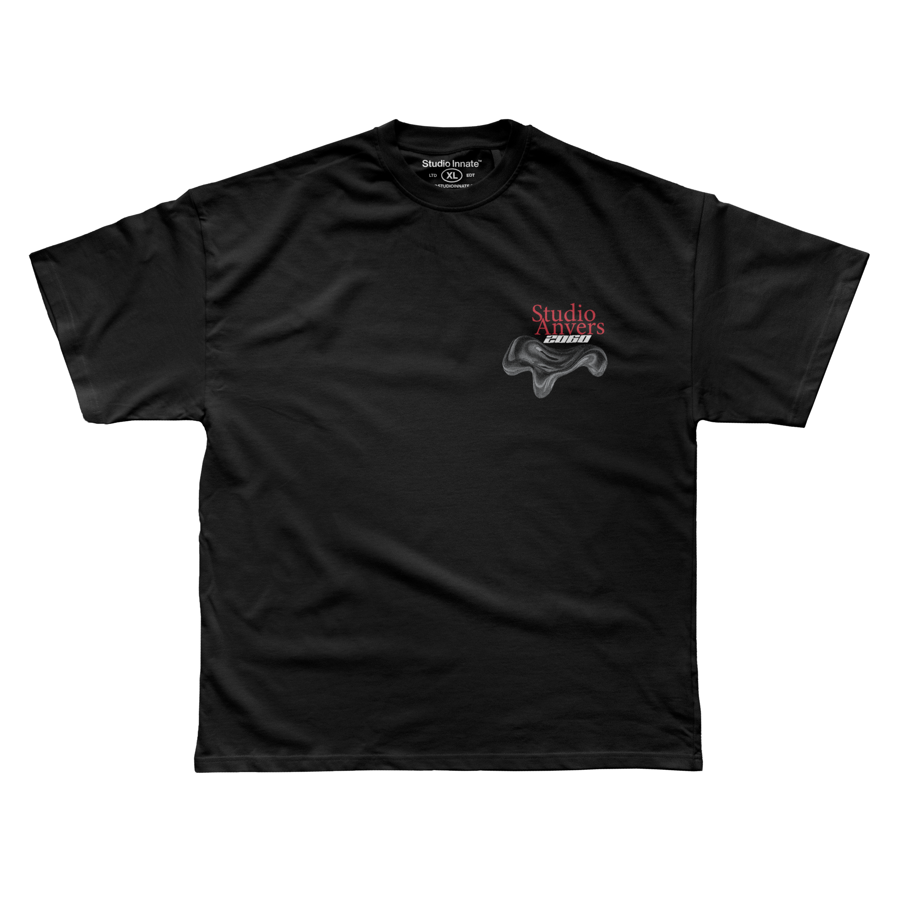 Chrome waves tee - Phantom