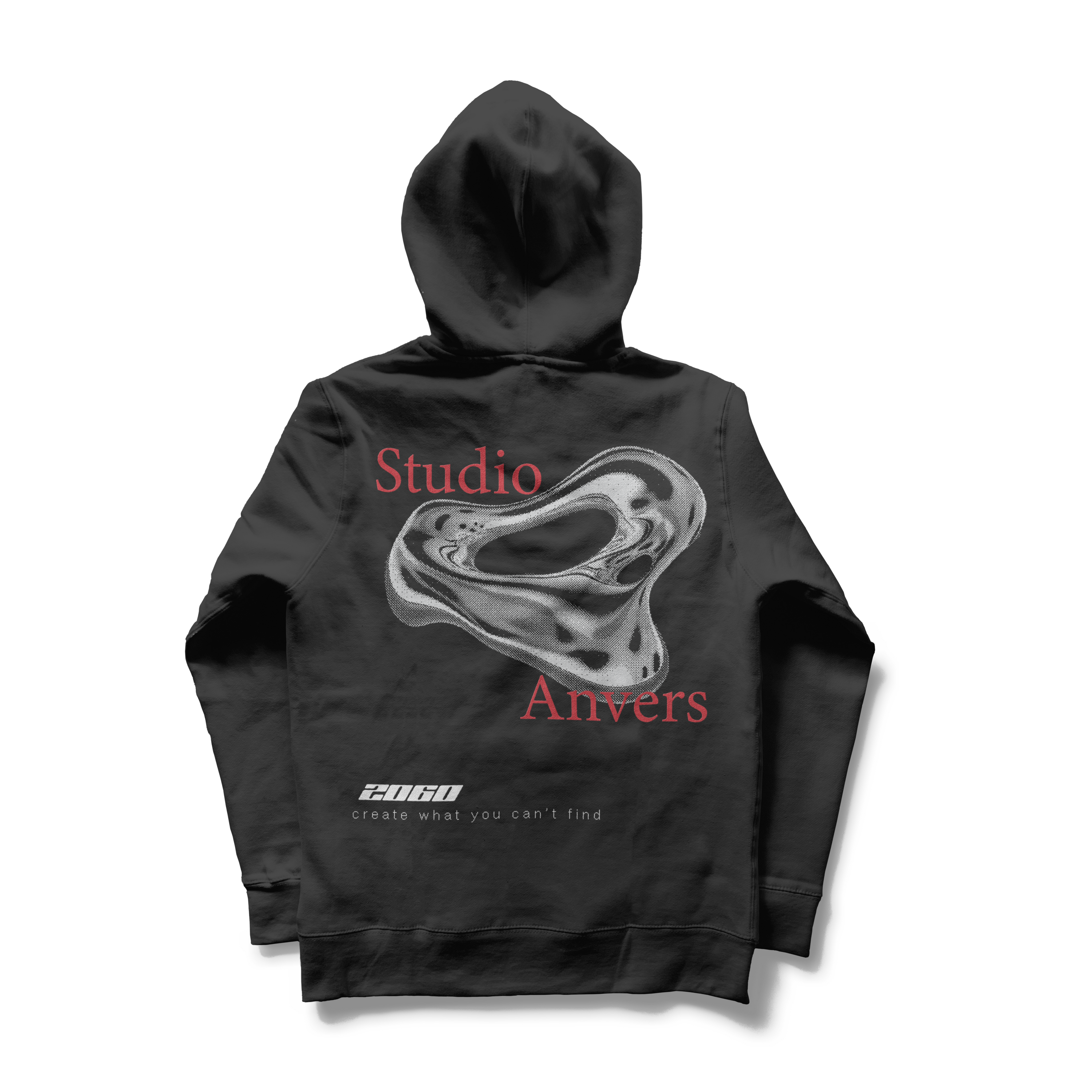 Chrome waves hoodie - Phantom