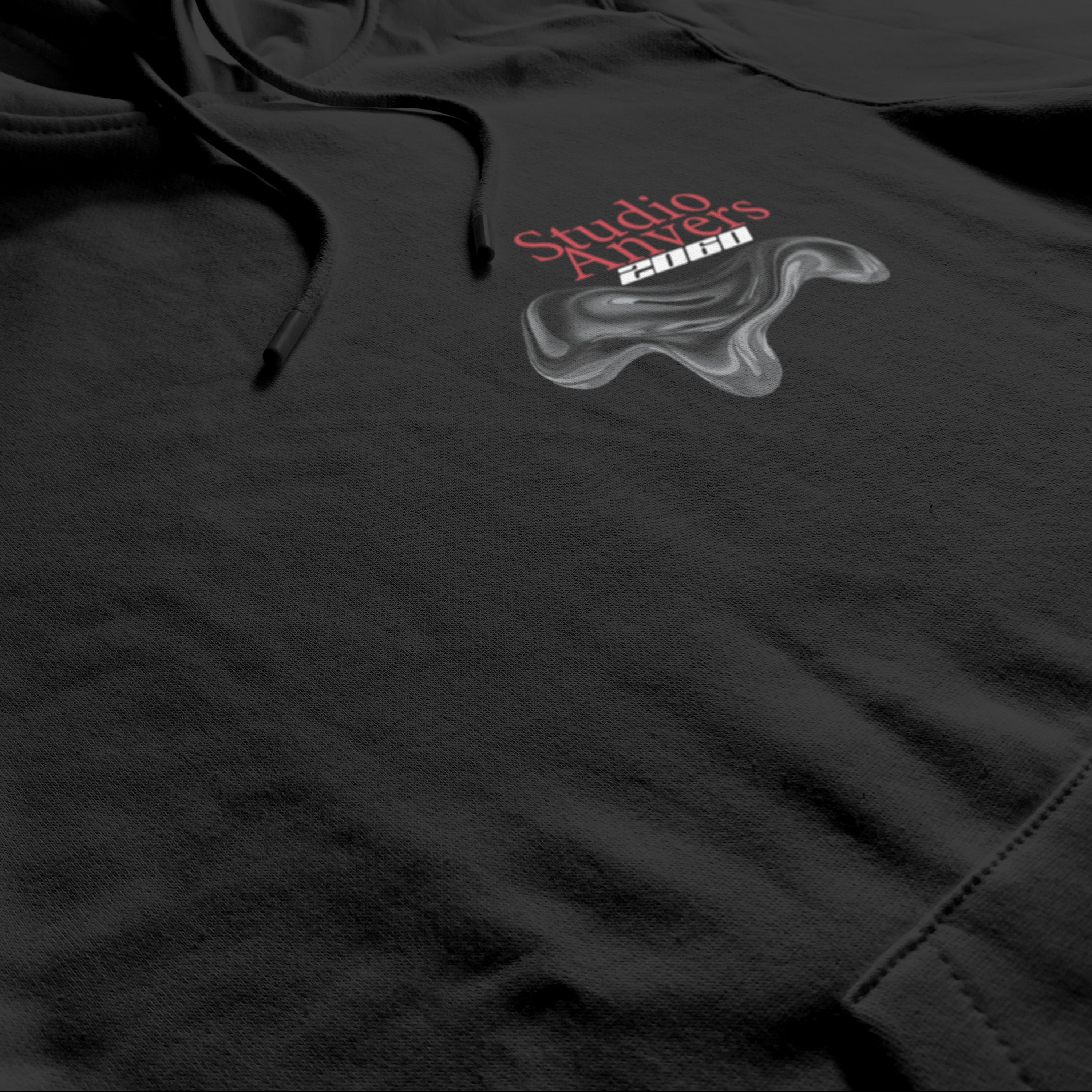 Chrome waves hoodie - Phantom