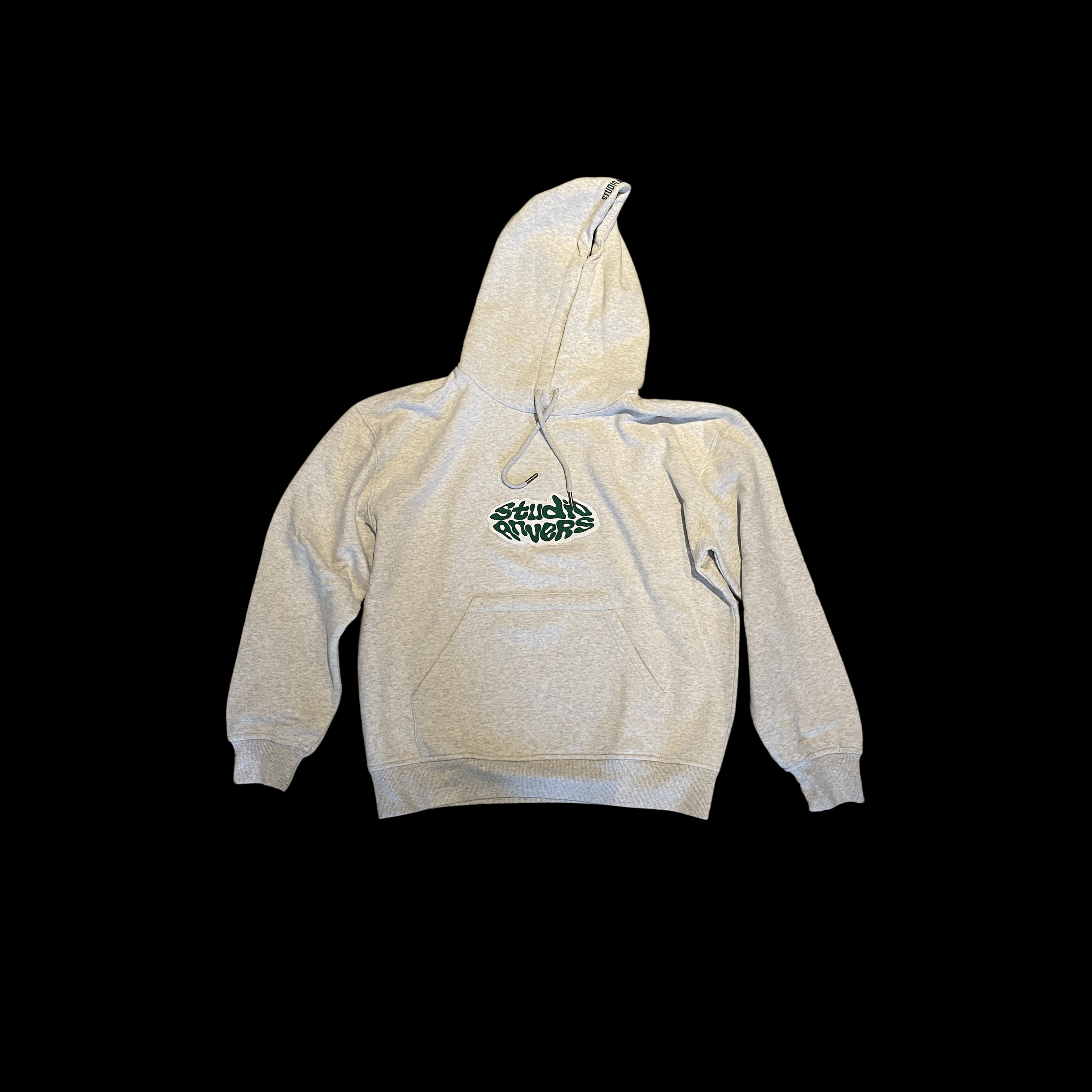 Drop 4: Hoody rundes Logo - grau 