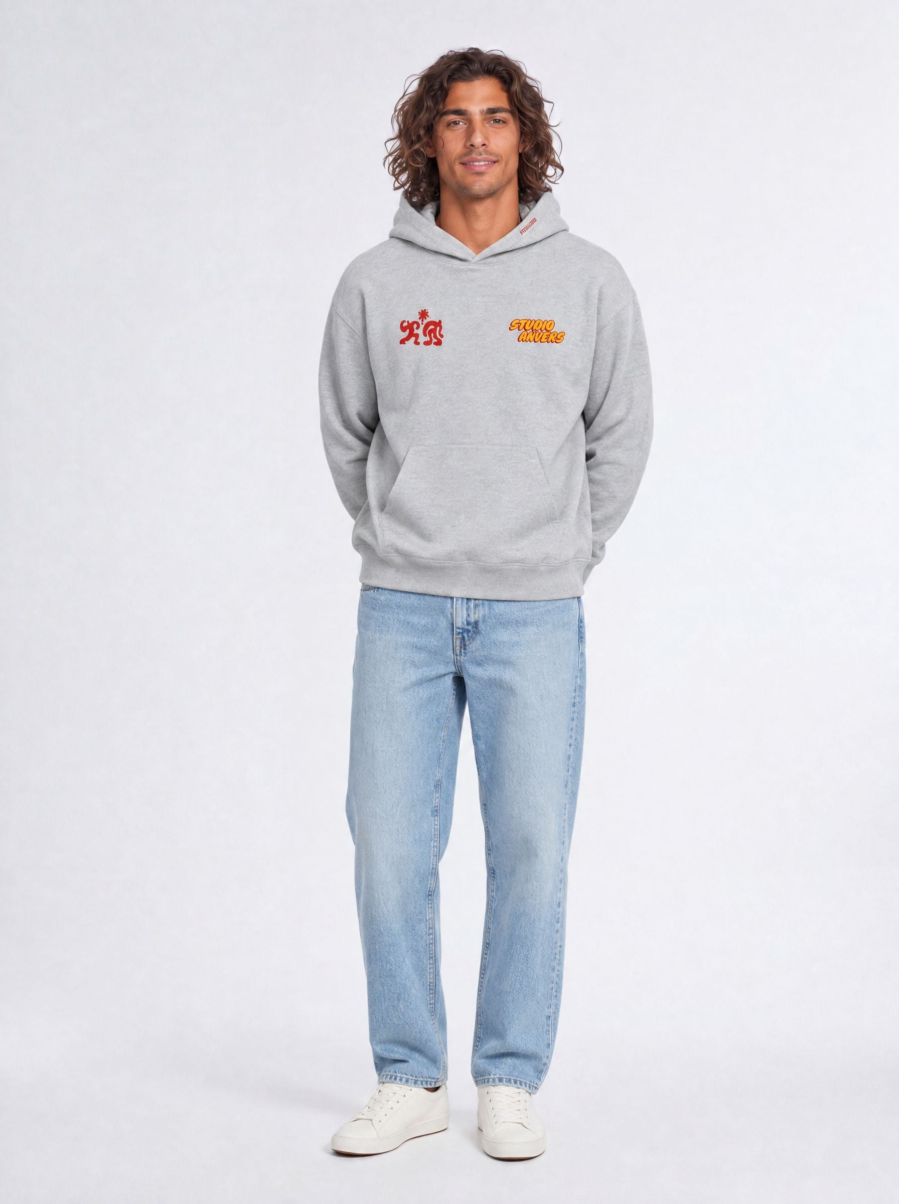 under the same sun hoodie - Grey