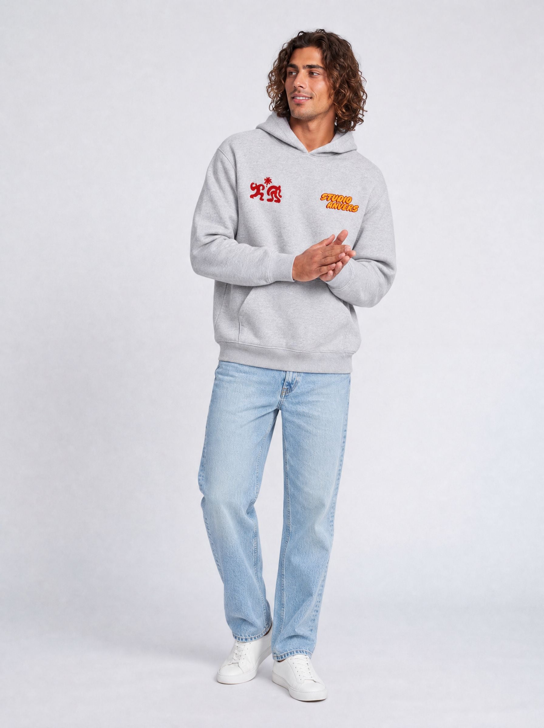 under the same sun hoodie - Grey