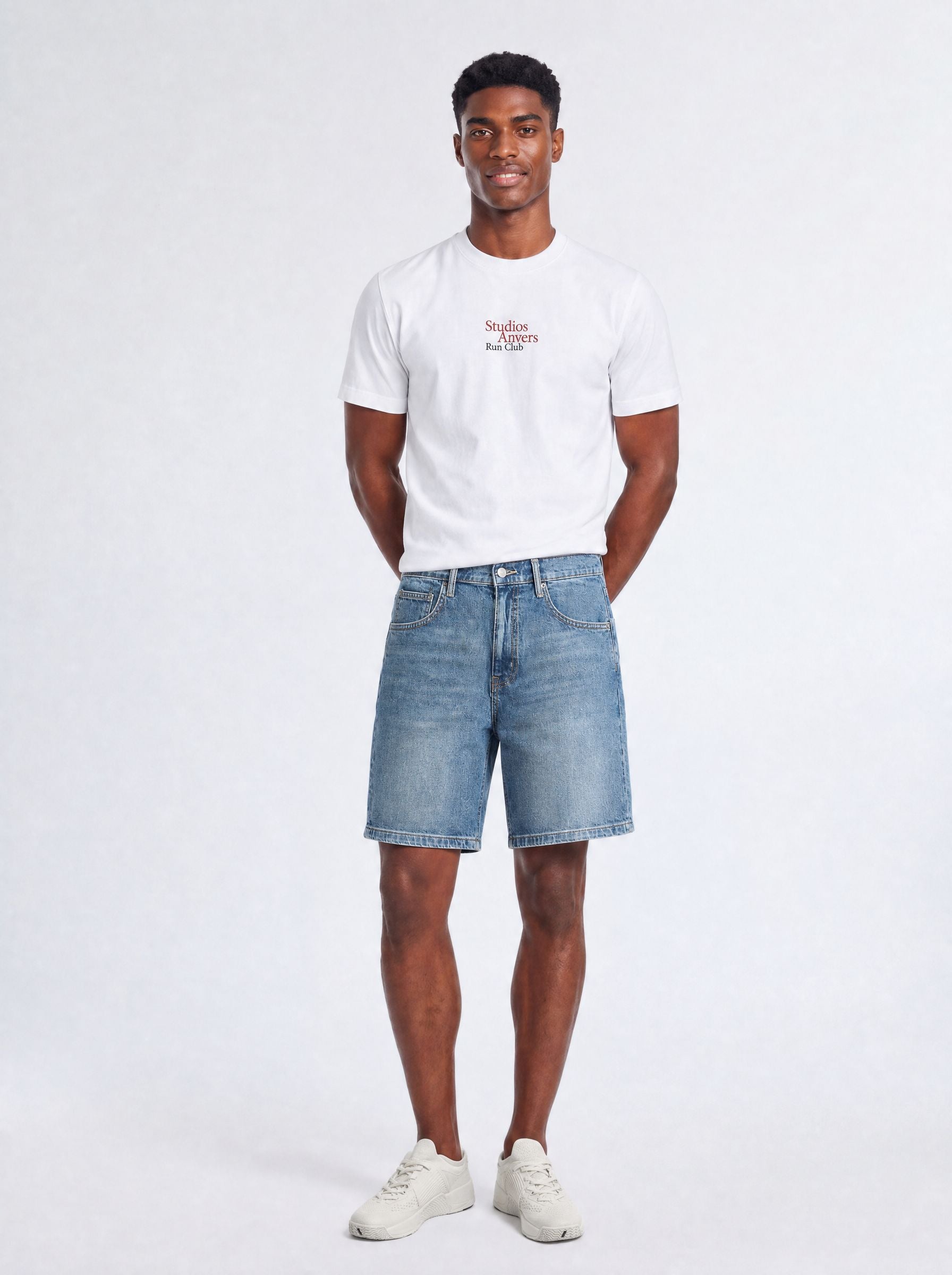 Running on Love Tee – White